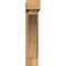 Ekena Millwork Thorton Block Rough Sawn Bracket w/ Offset Brace, Western Red Cedar, 6"W x 22"D x 30"H BKT0604X22X30THR05RWR - alternate 3